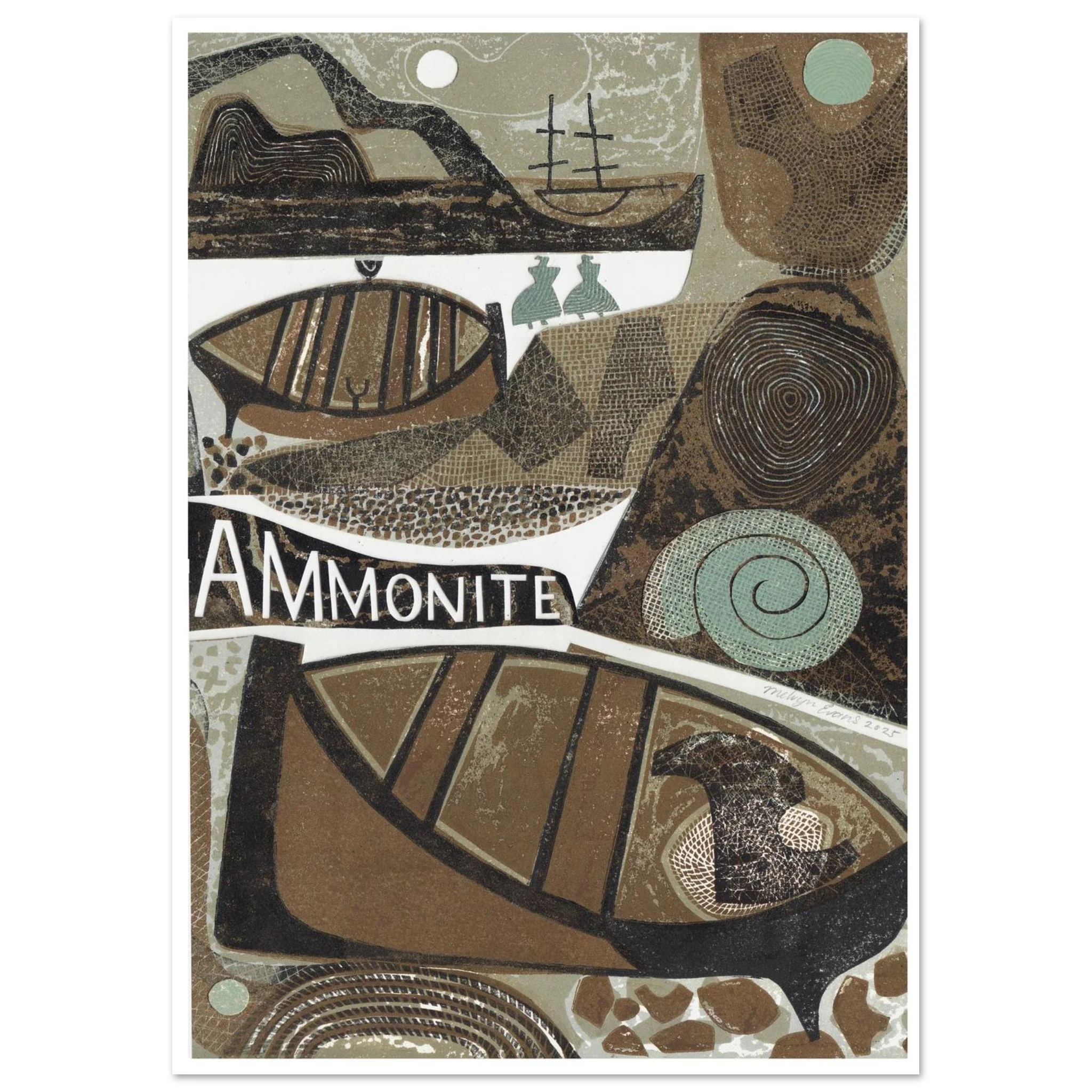 Ammonite 2 by Melvyn Evans - Fine Art Poster - Image 2