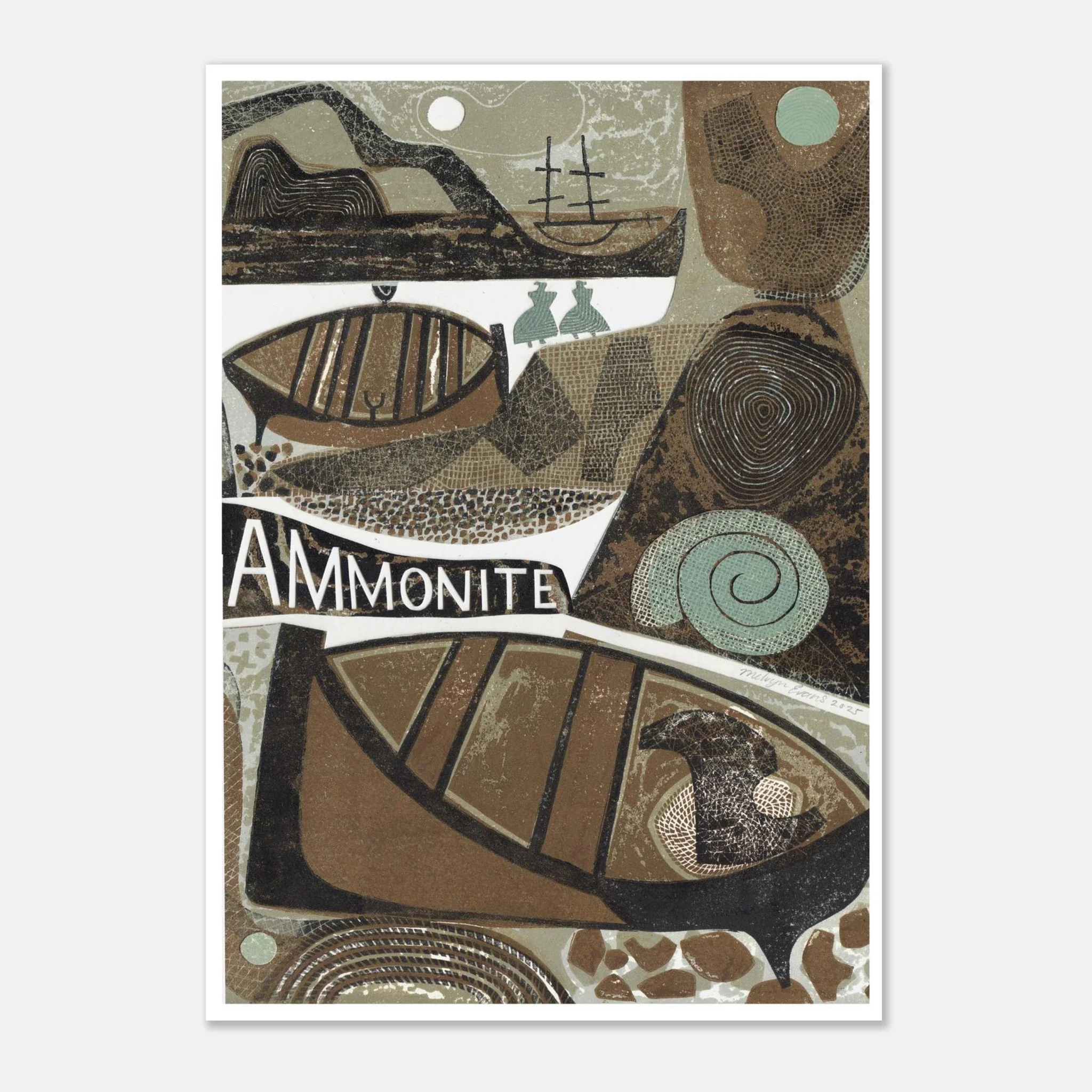Ammonite 2 by Melvyn Evans - Fine Art Poster - Image 4
