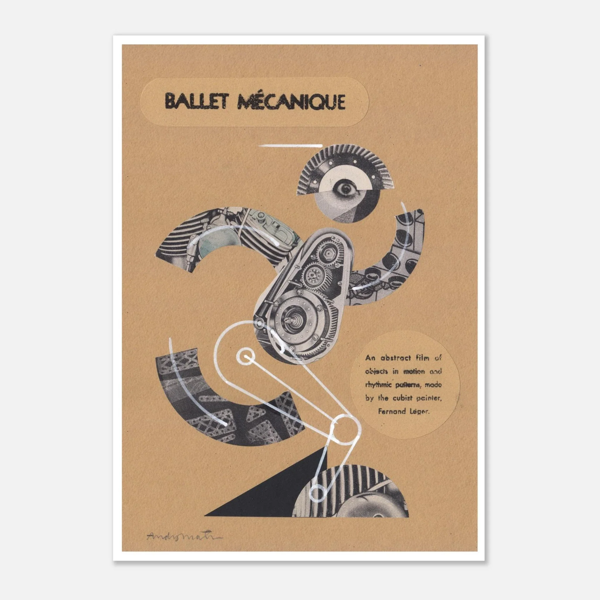 Ballet Mecanique 2 by Andy Martin - Fine Art Poster - Image 5