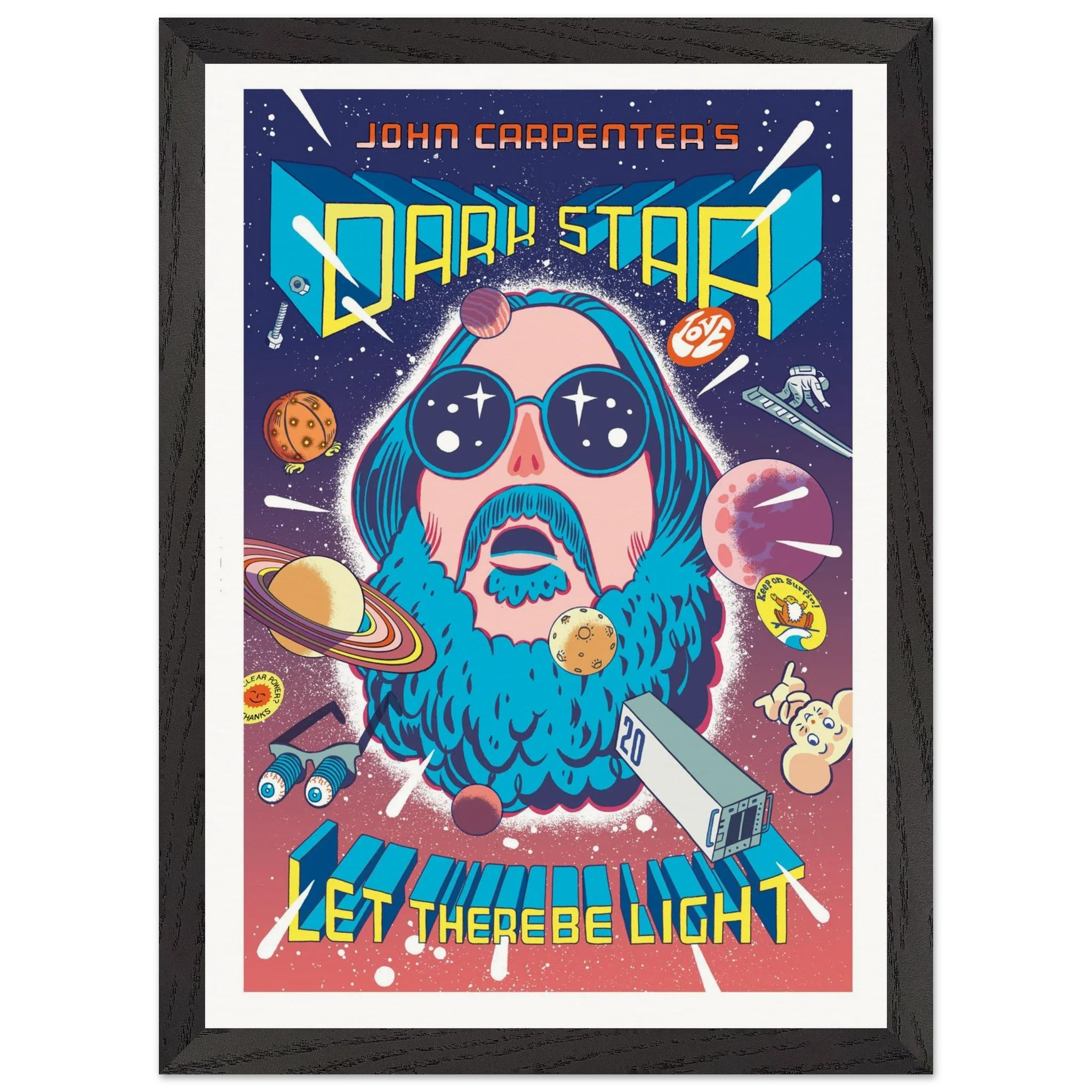 Dark Star by Jason Ford - Wooden Framed Poster - Image 3