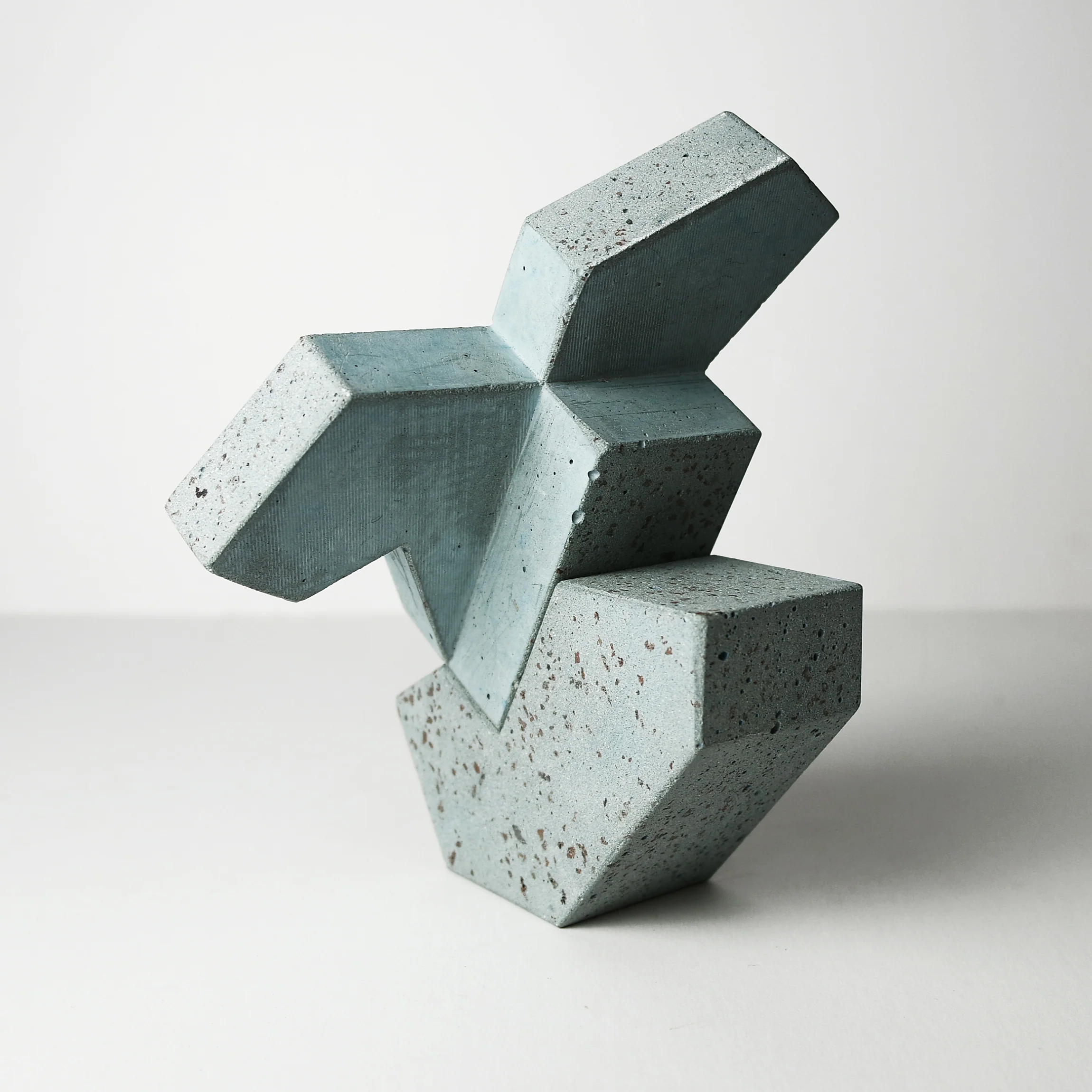 Einstein Variation 1 in Blue Concrete - Image 10