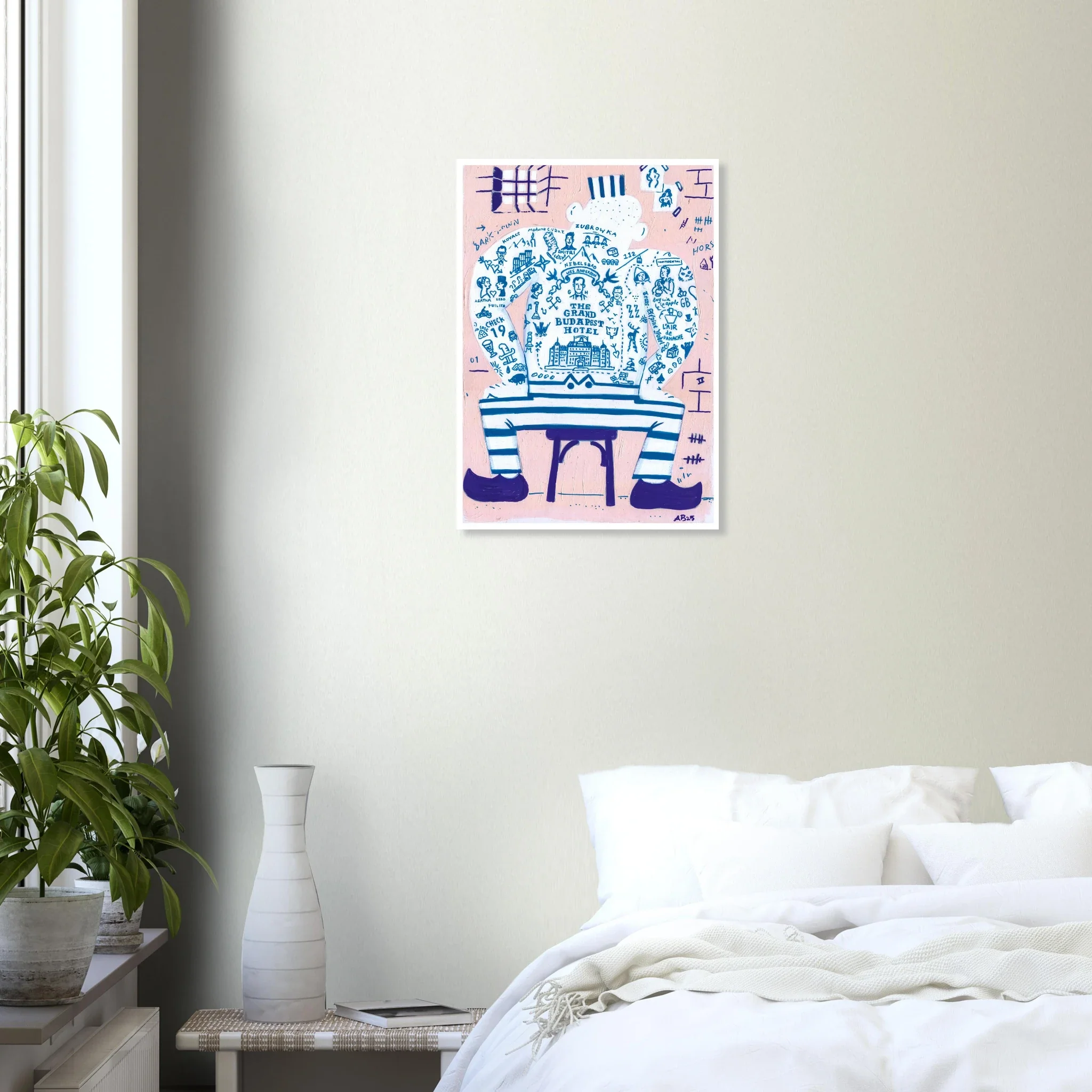 Grand Budapest Hotel by Alex Barrow - Fine Art Poster - Image 3