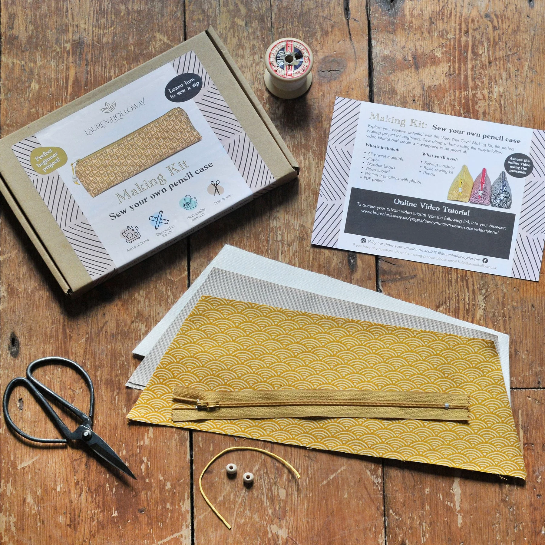 Making Kit - Sew Your Own Pencil Case - Image 4