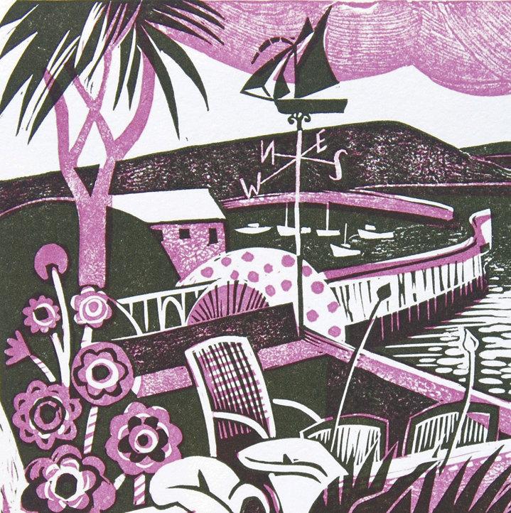 Mousehole - Relief / Letterpress Print - Image 3