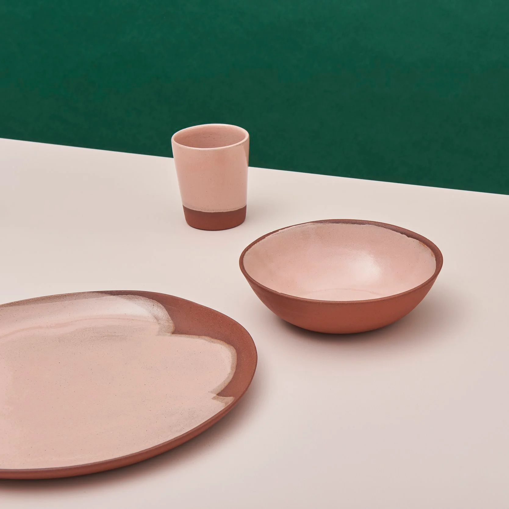 Petal Small Terracotta Tumbler in Mauve - Image 4
