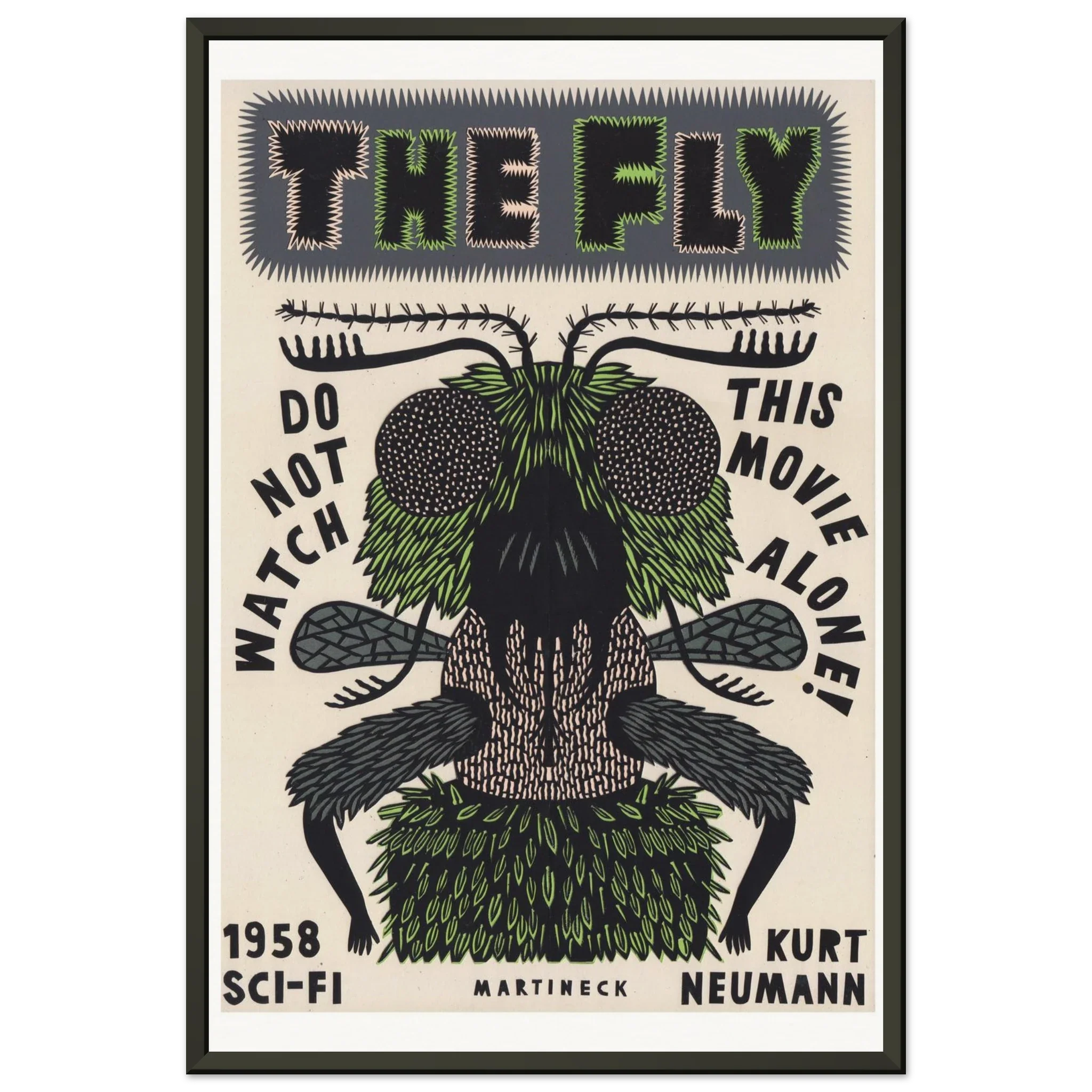 The Fly by Sophia Martineck - Metal Framed Poster - Image 2