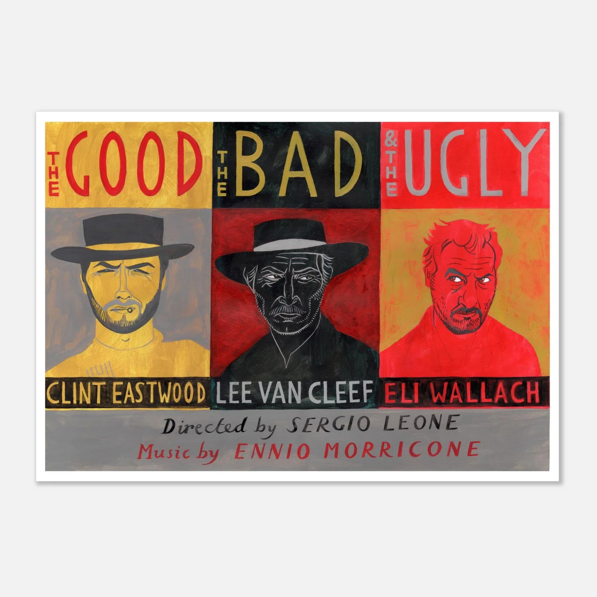 The Good, the Bad and the Ugly by Sarah Young - Fine Art Poster - Image 5