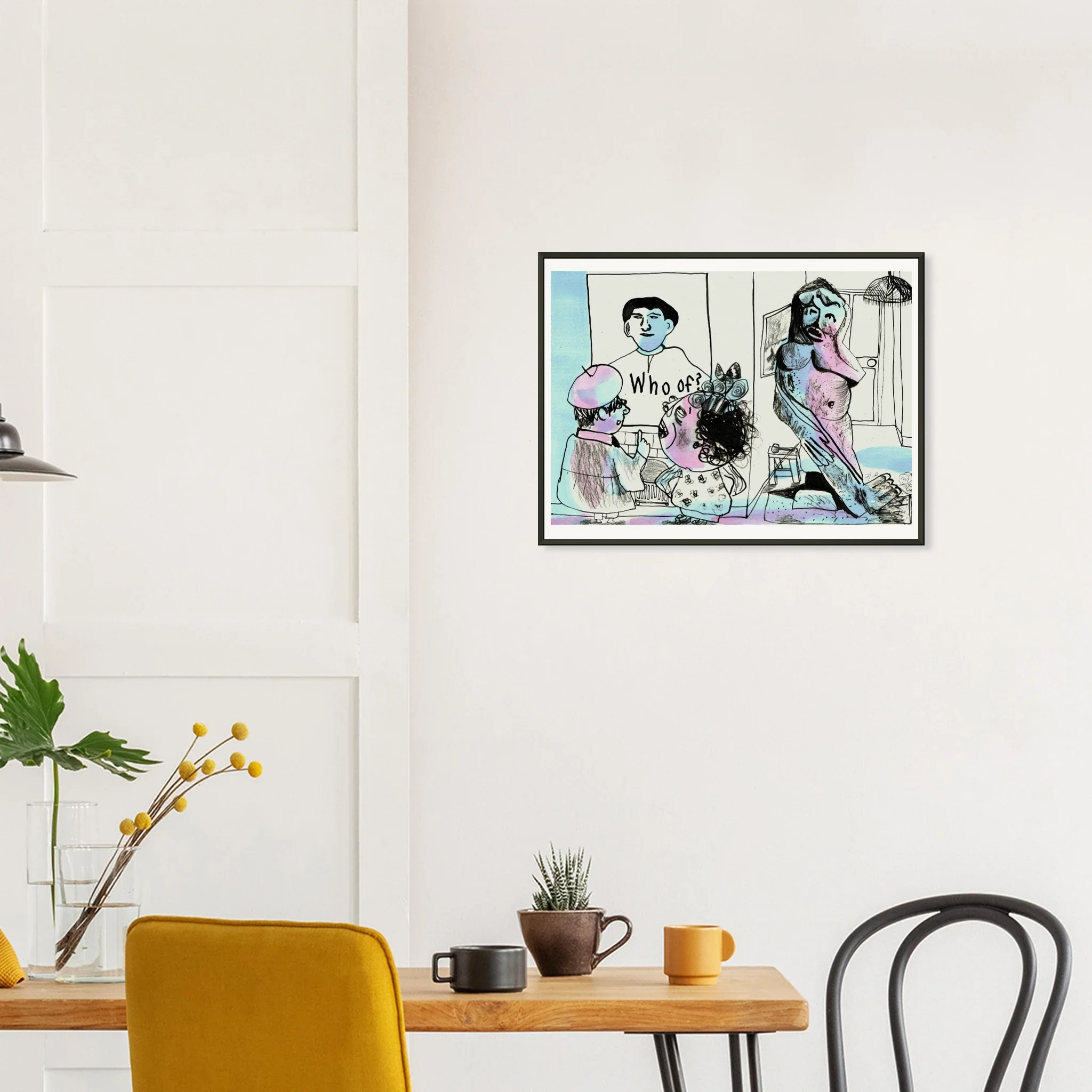 The Rebel 1 by Jo Neary - Metal Framed Poster - Image 4