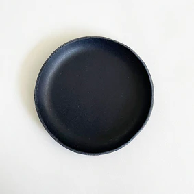 Small Round Leather Tray - Image 3
