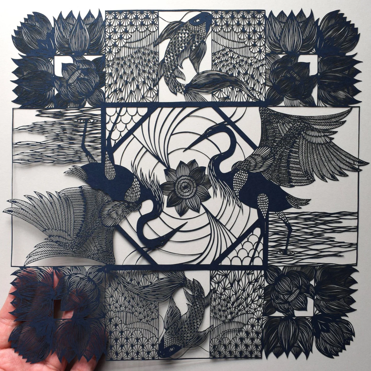 Two Herons Laser Cut - Image 2